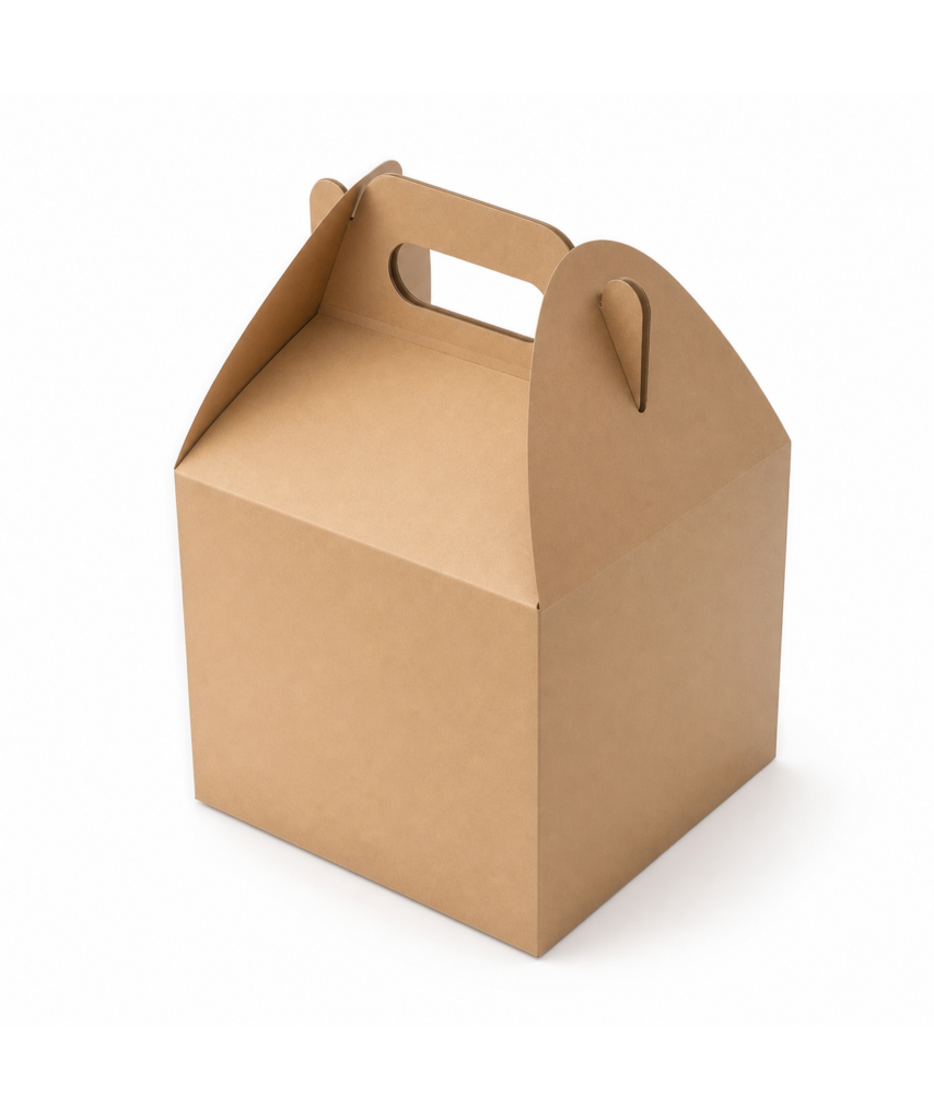 Caixa Maleta de Papelão com alça - Gold Pack Embalagens